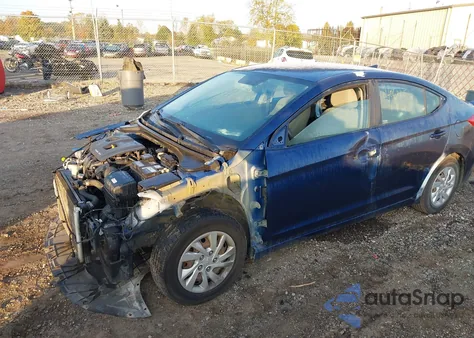 2018 Hyundai Elantra Se from USA, damaged, VIN 5NPD74LF3JH392058